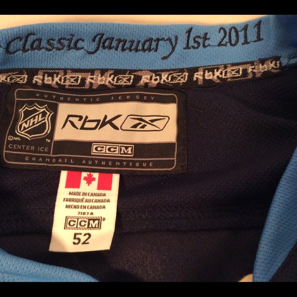 NWT Pittsburgh Penguins 2011 Winter Classic Mark Letestu Jersey mens 52 - Picture 6 of 13